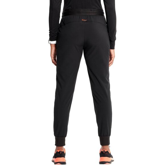 Women's Scrub Jogger Pants Polyester Spandex 4 Pockets Drawstring Medical - Picture 2 of 6